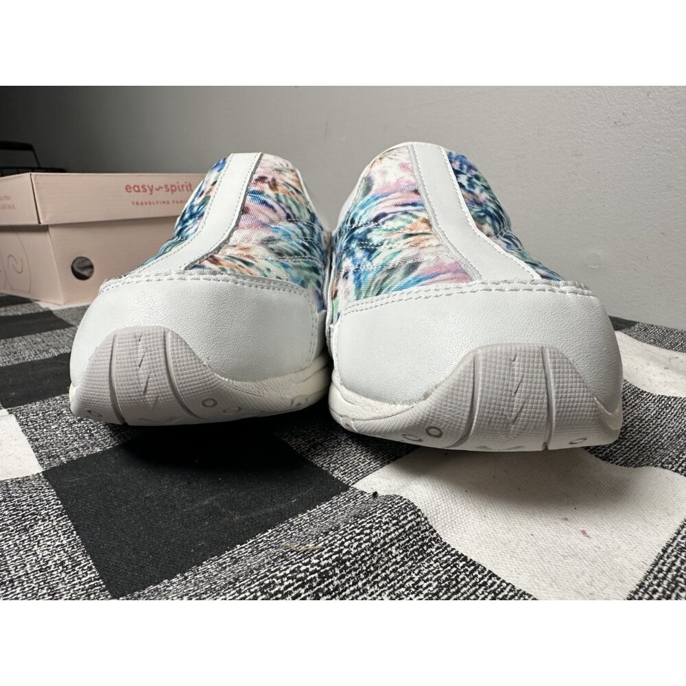 Womens Easy Spirit Traveltime Slip On Mule Clog Sneaker Shoes Size 8.5 W White - Picture 7 of 16